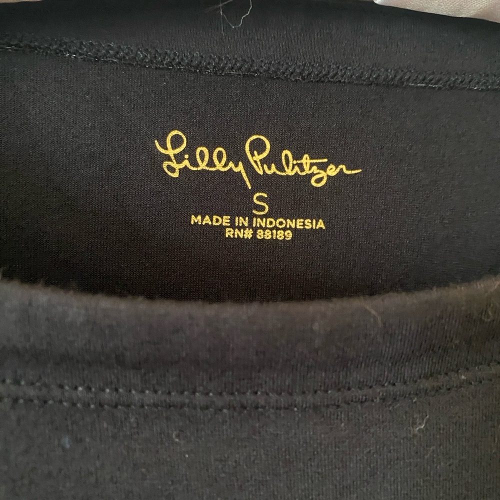 Lilly Pulitzer Black Dress XXS - Picture 4 of 5